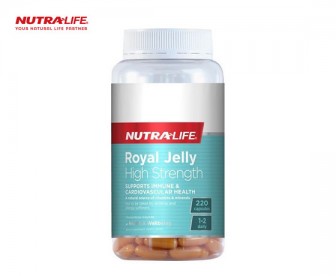 Nutralife 纽乐 高含量蜂王浆胶囊 220粒 Nutralife 纽乐 高含量蜂王浆胶囊 220粒